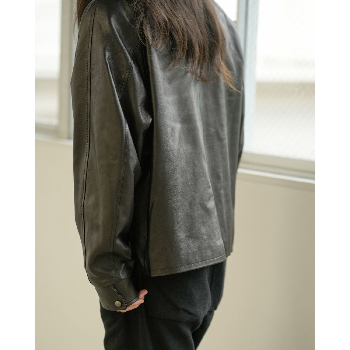 Leather Coach Jacket