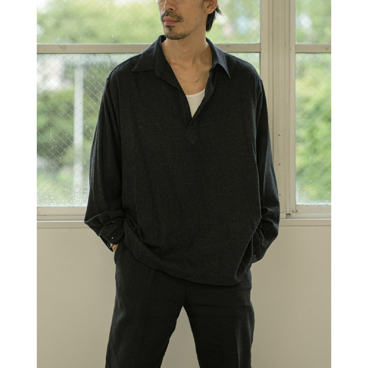 Wool Skipper Shirt