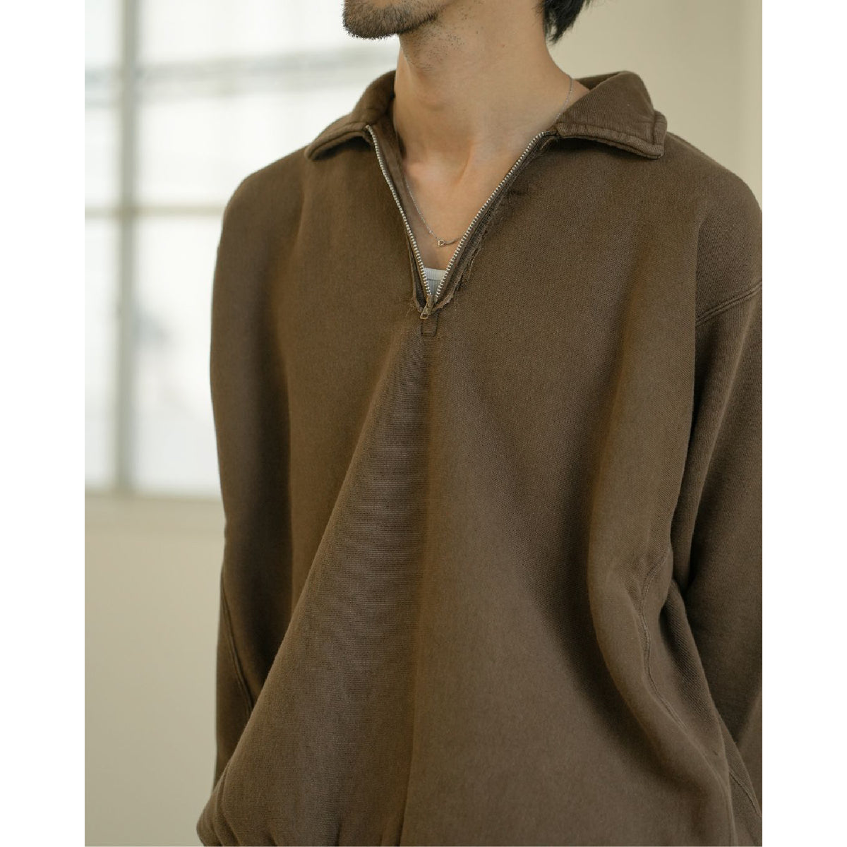 Vintage Half Zip Sweatshirt