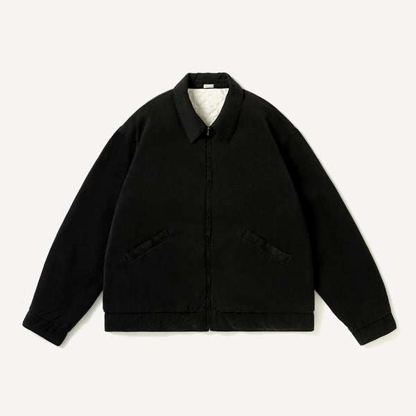 Washed Silk Rayon Gabardine Jacket