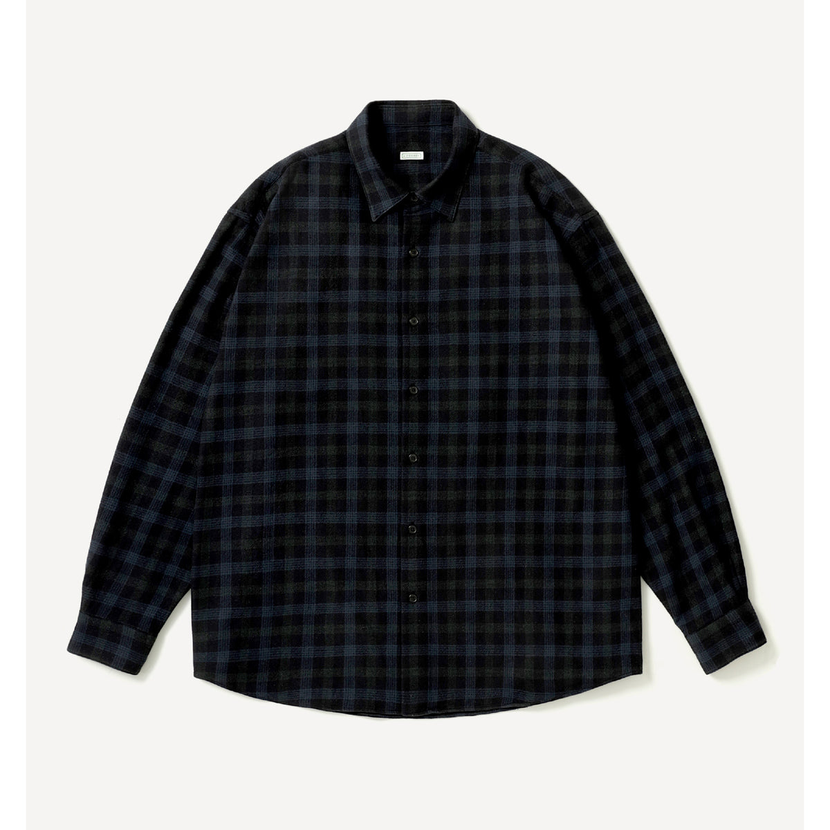 Wool Regular Collar Shirt