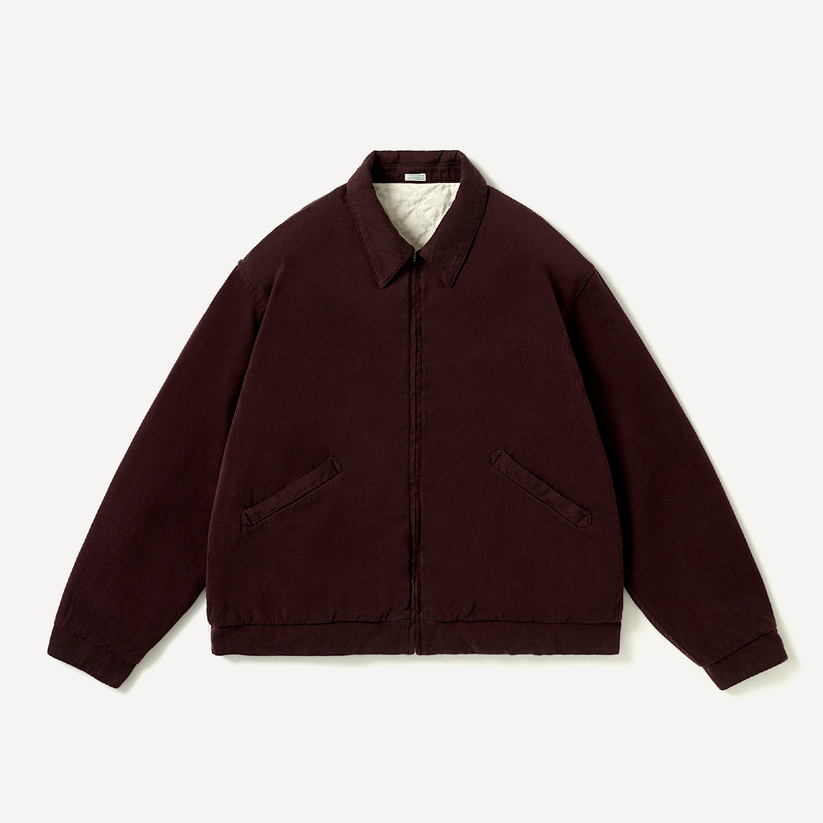 Washed Silk Rayon Gabardine Jacket