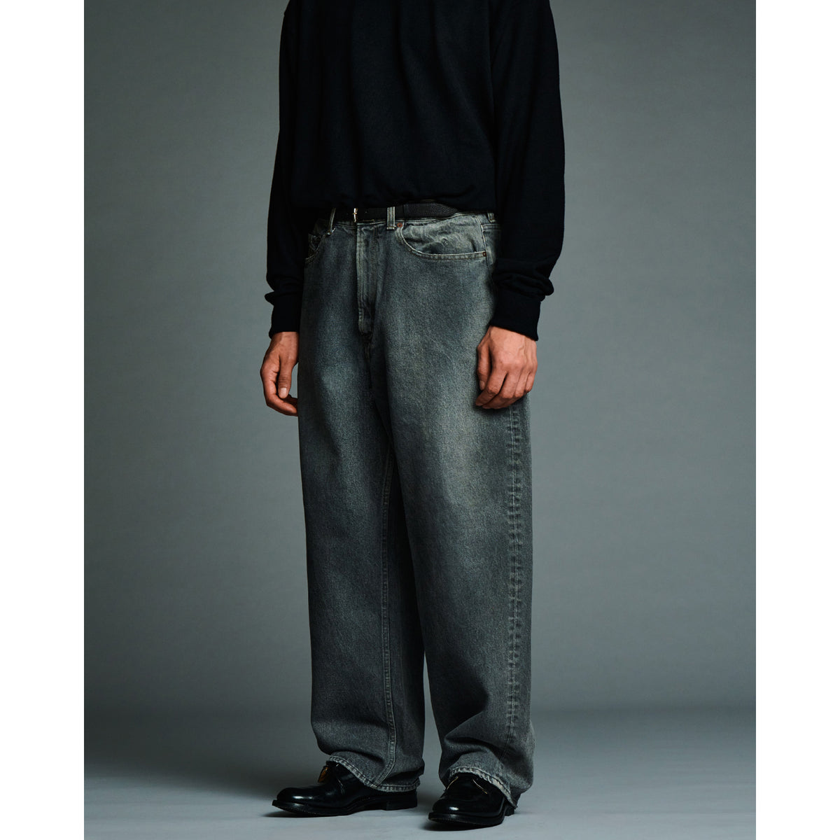 Vintage Gray Denim Pants
