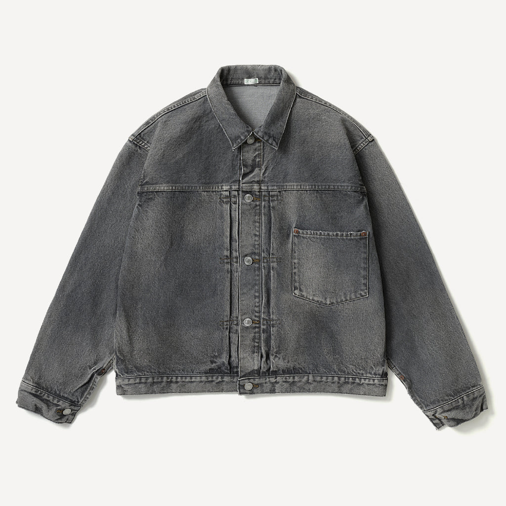 Vintage Gray Denim Jacket