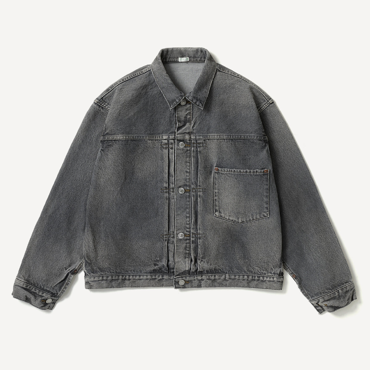 Vintage Gray Denim Jacket