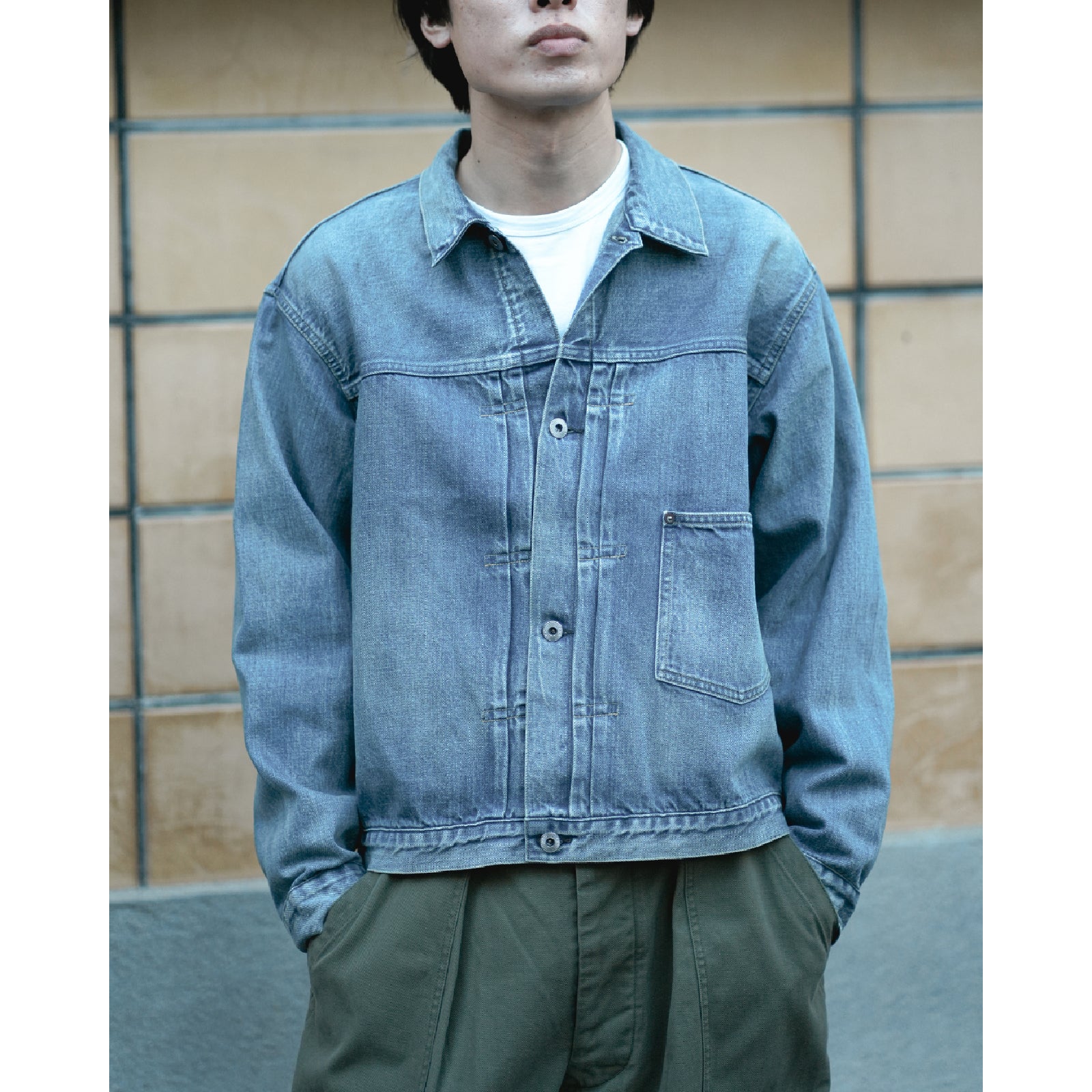 モデル：175cm　着用サイズ：46