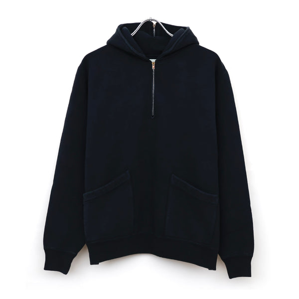 Vintage Sailor Hood Half Zip Sweatshirt - ref. / Web Store
