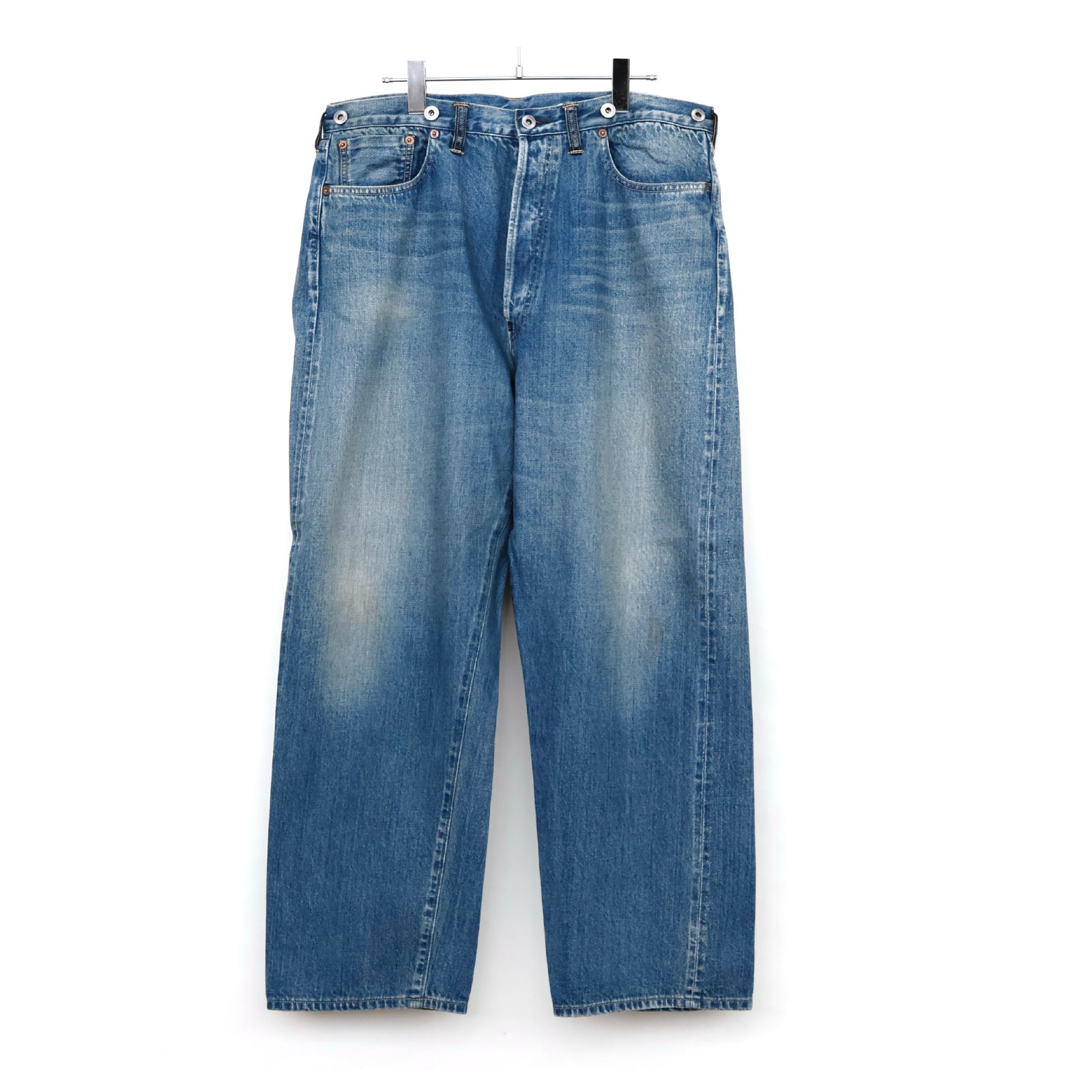 No.22 Washed Wide Denim Pants - ref. / Web Store