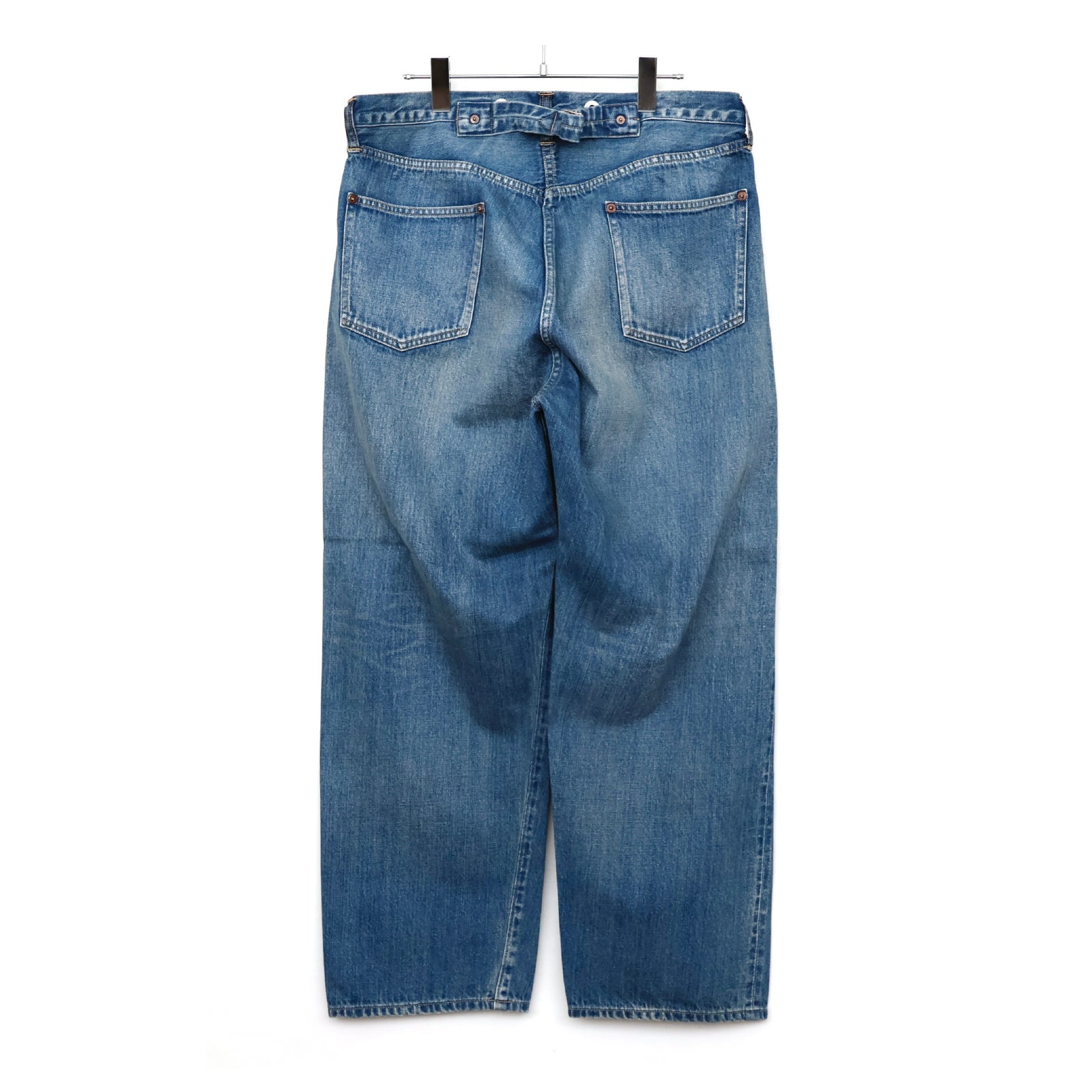 No.22 Washed Wide Denim Pants - ref. / Web Store