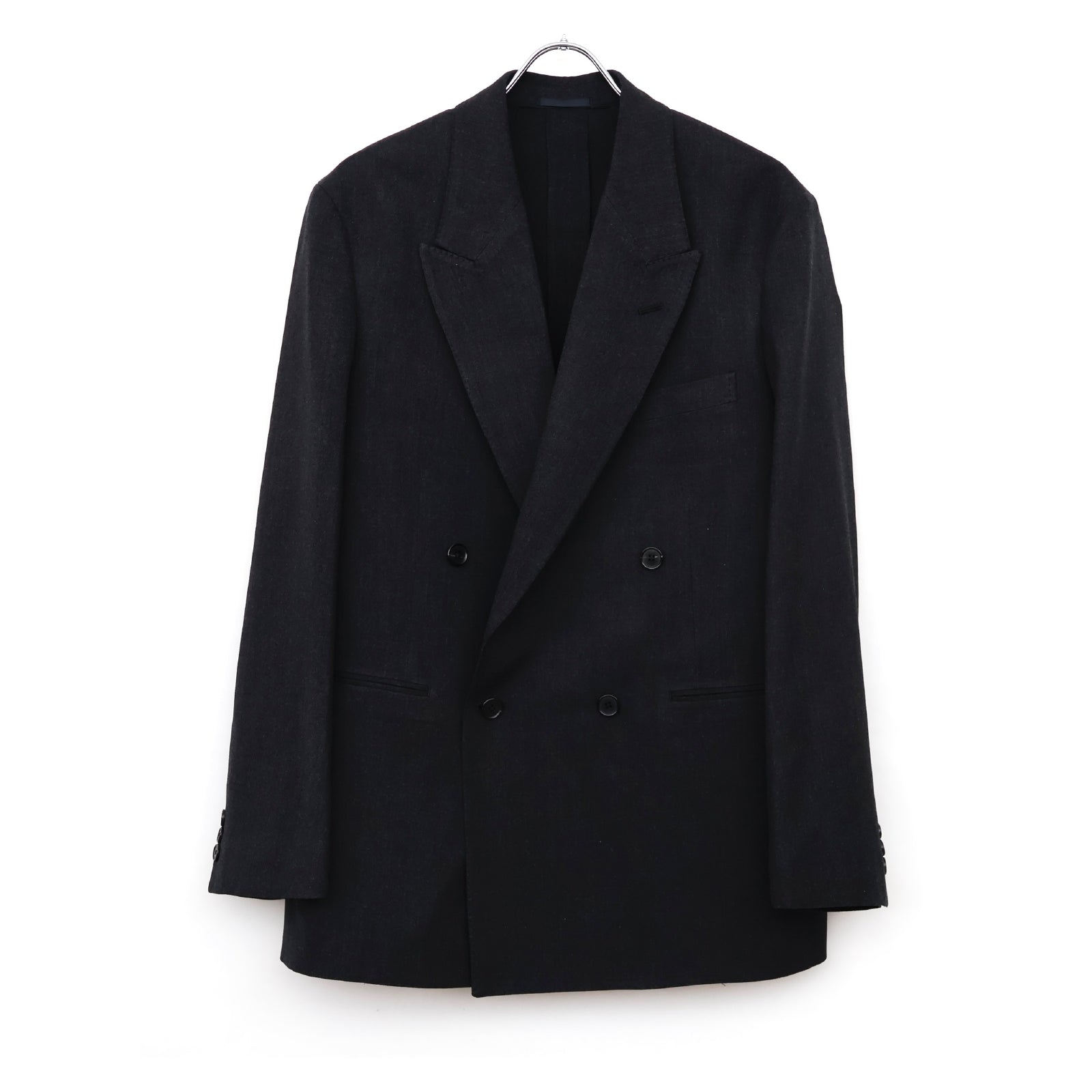 Wool Double Breasted Jacket - ref. / Web Store