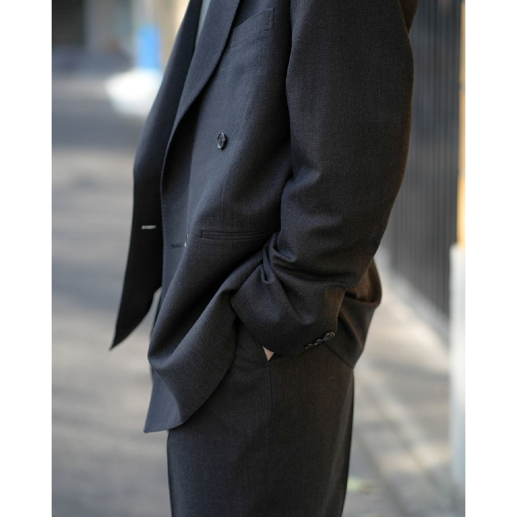 Wool Double Breasted Jacket - ref. / Web Store