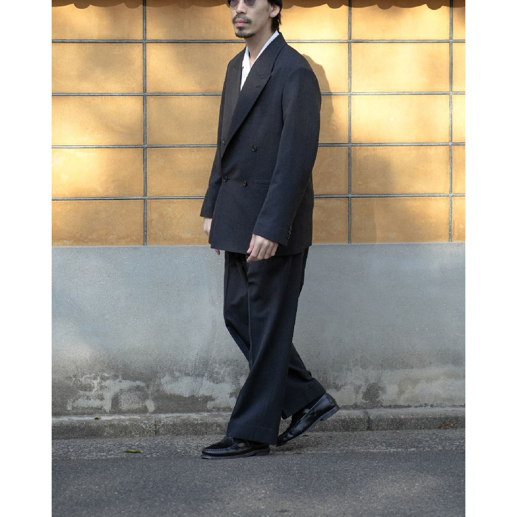 Wool Double Breasted Jacket - ref. / Web Store