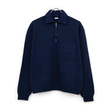 Vintage Light Weight Half Zip Sweatshirt NAVY