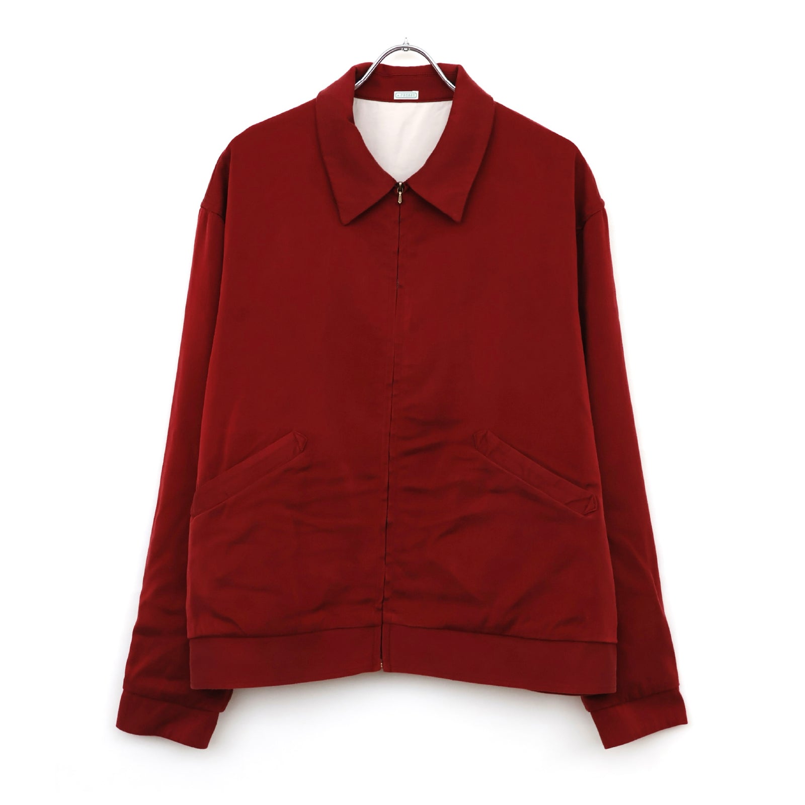 Washed Silk Rayon Gabardine Jacket