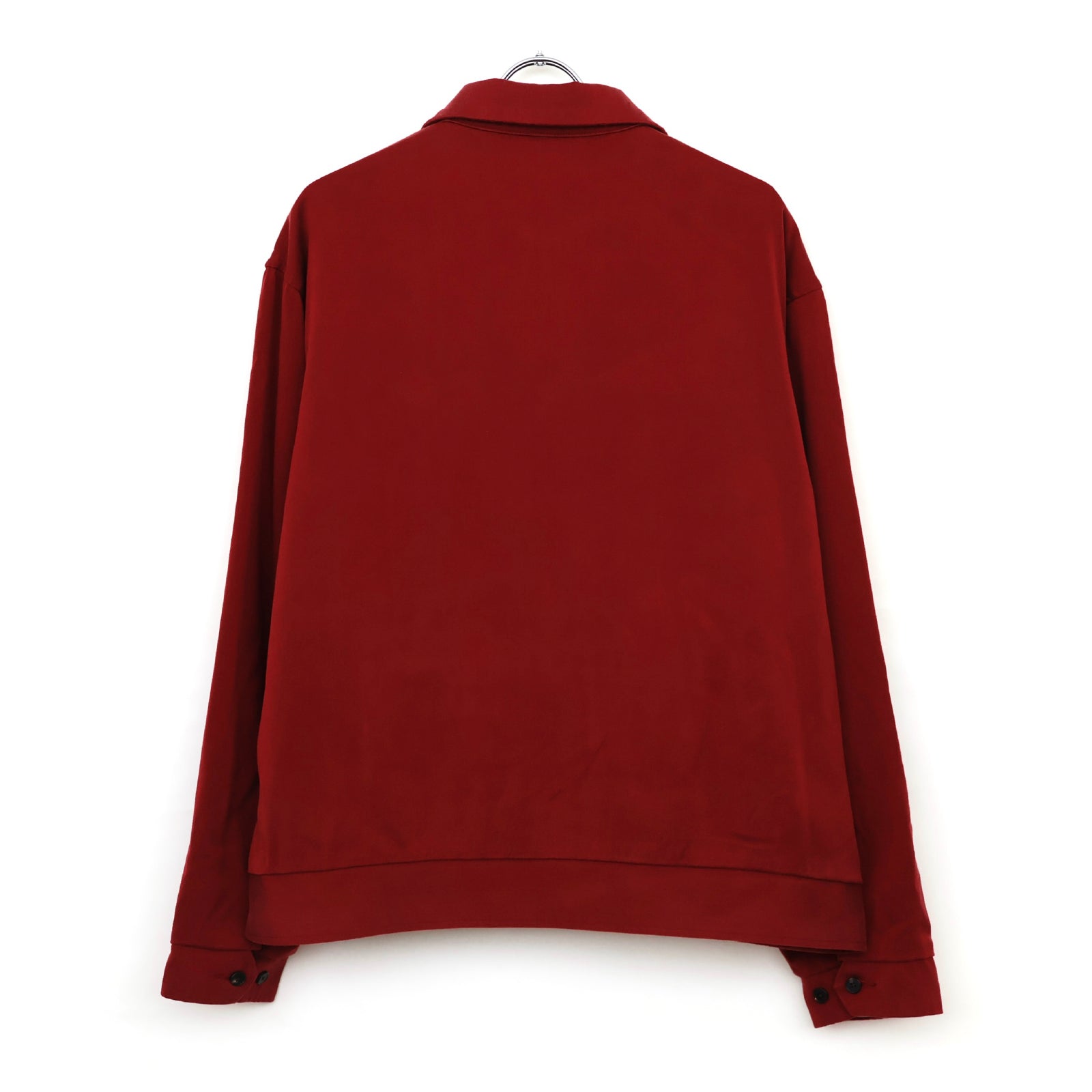 Washed Silk Rayon Gabardine Jacket