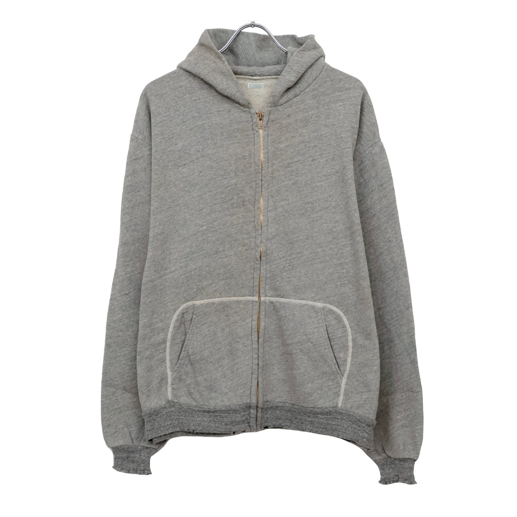 Vintage Light Weight Zip Sweat Hoodie