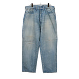 No.37 Washed Wide Denim Pants BLEACH