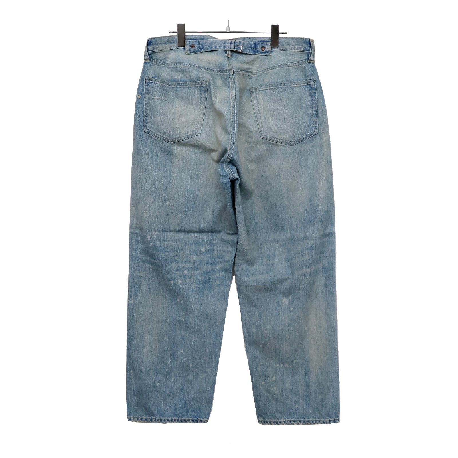 No.37 Washed Wide Denim Pants