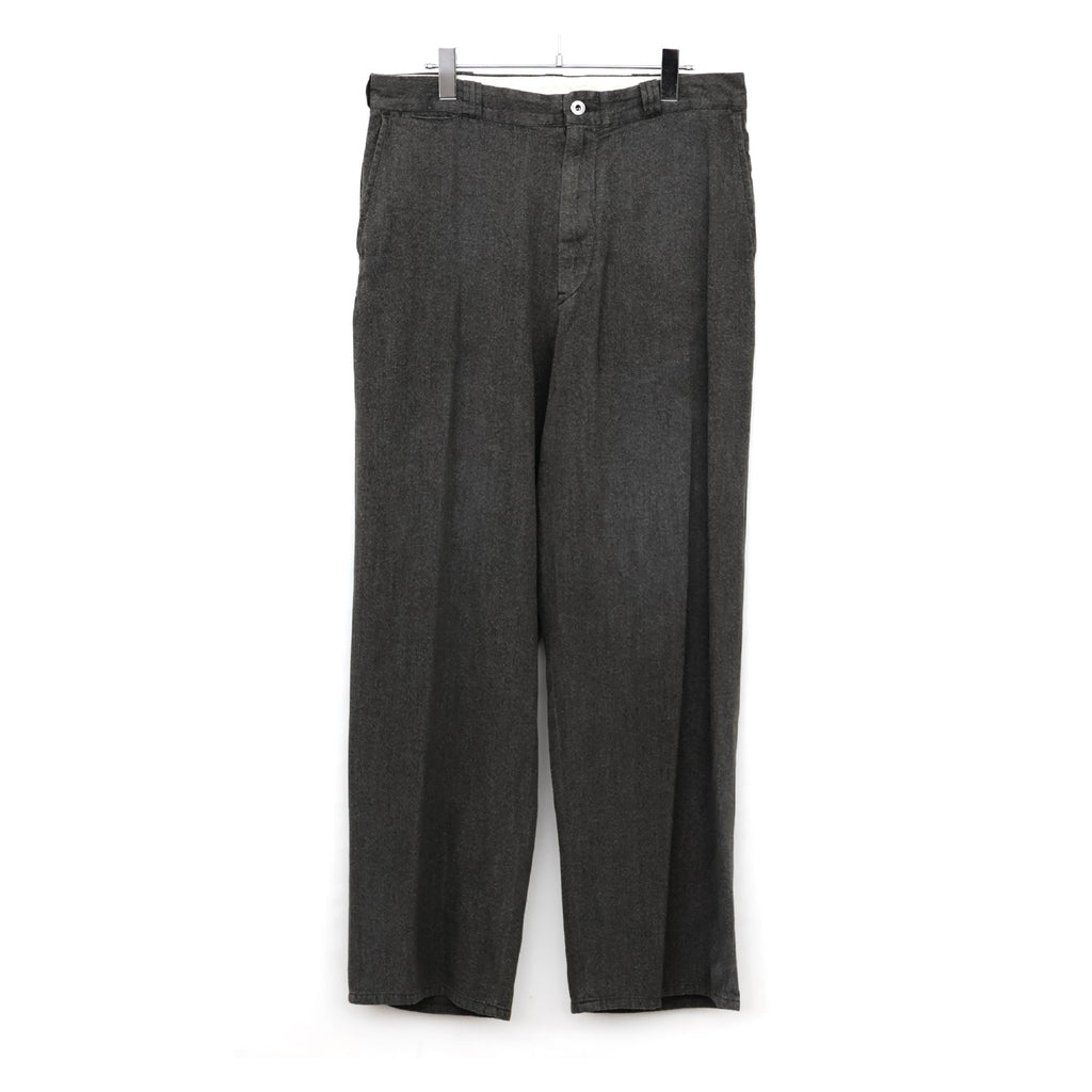 Vintage Black Chambray Work Pants