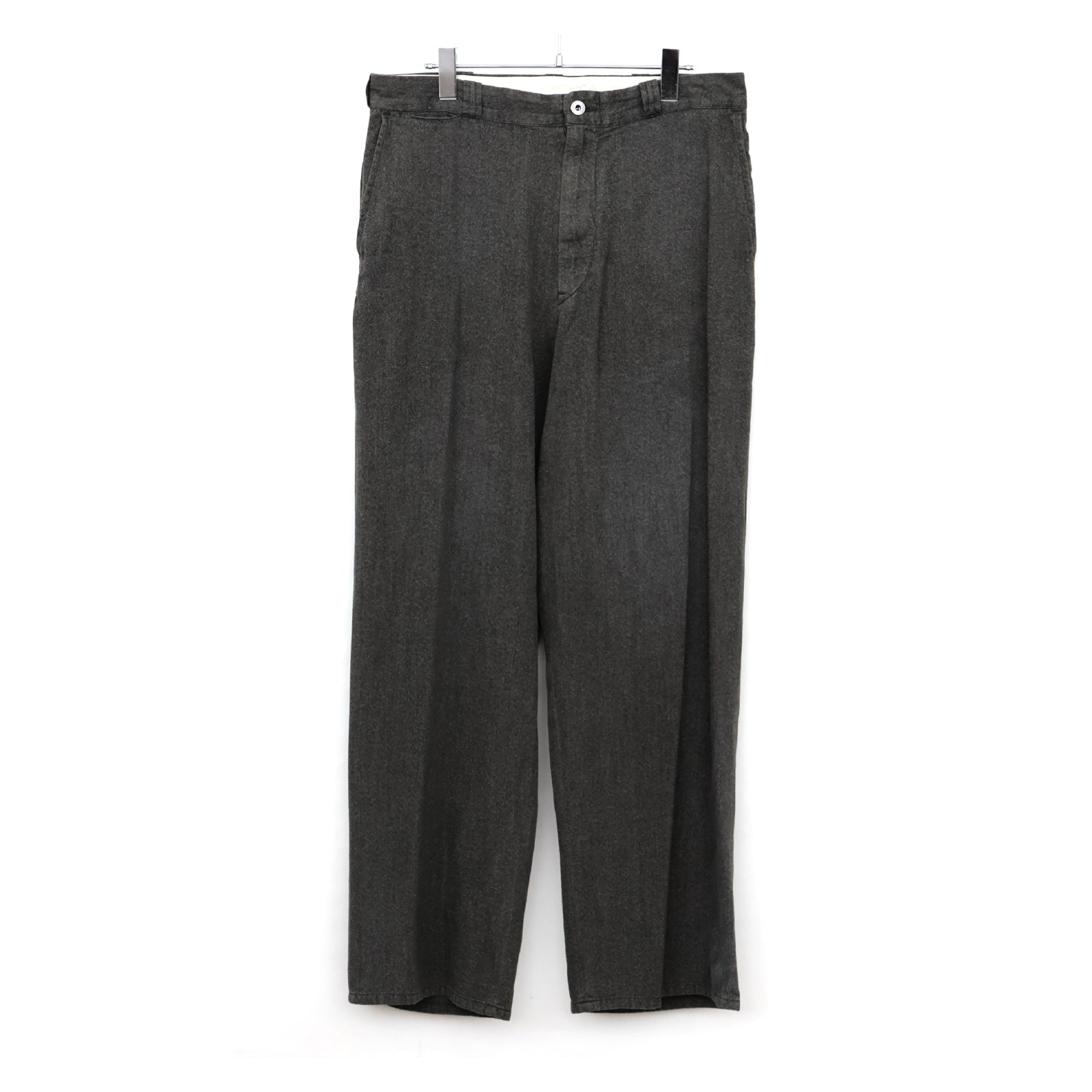 Vintage Black Chambray Work Pants
