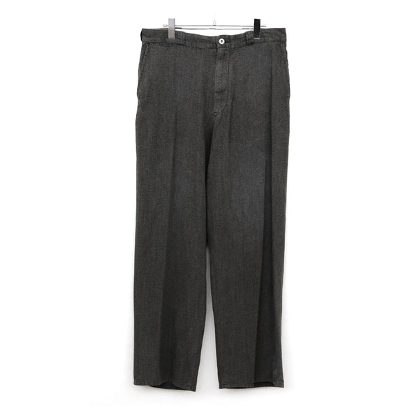 Vintage Black Chambray Work Pants