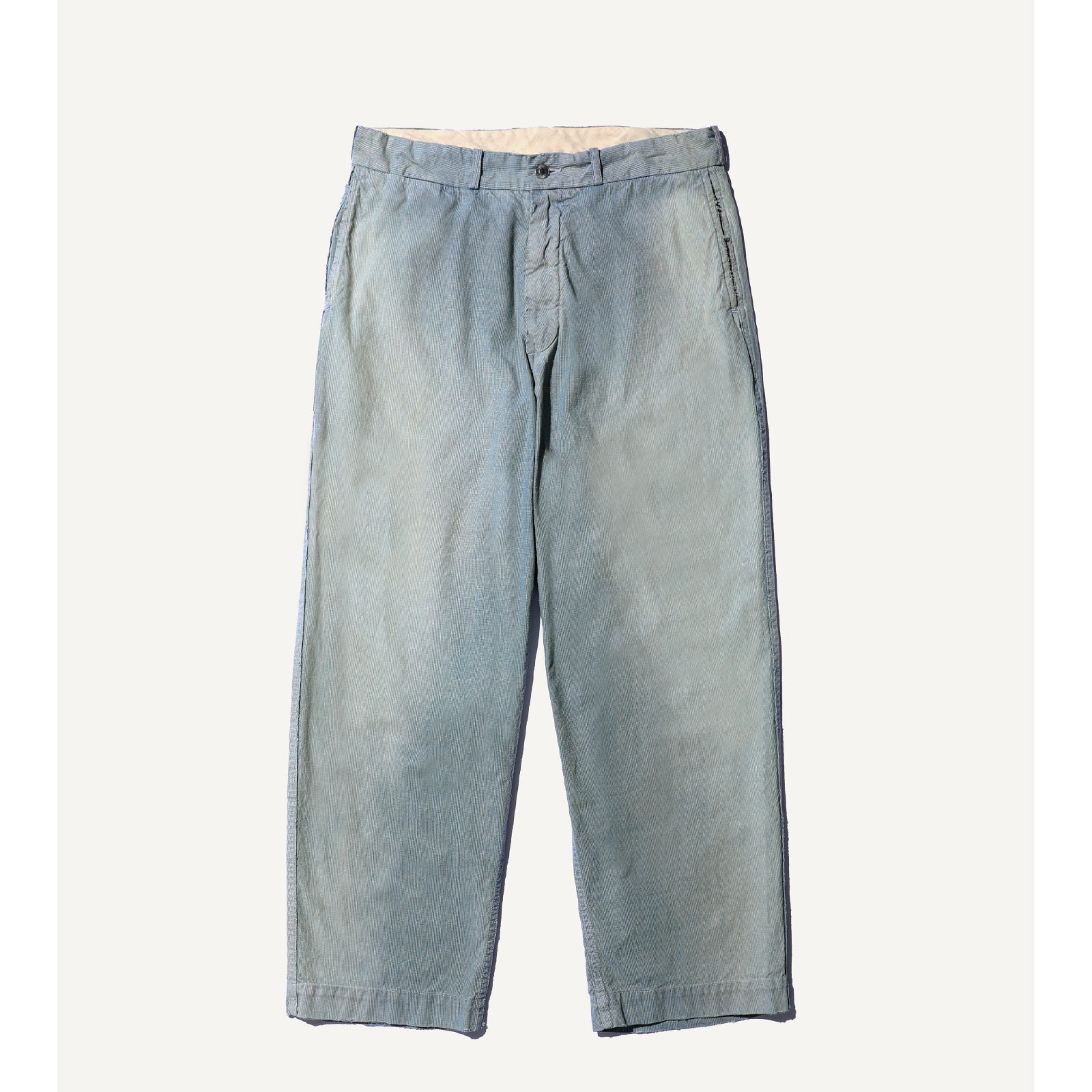 Indigo Pin Check Work Pants | ref. / Web Store Indigo Pin Check Work Pants | ref. / Web Store