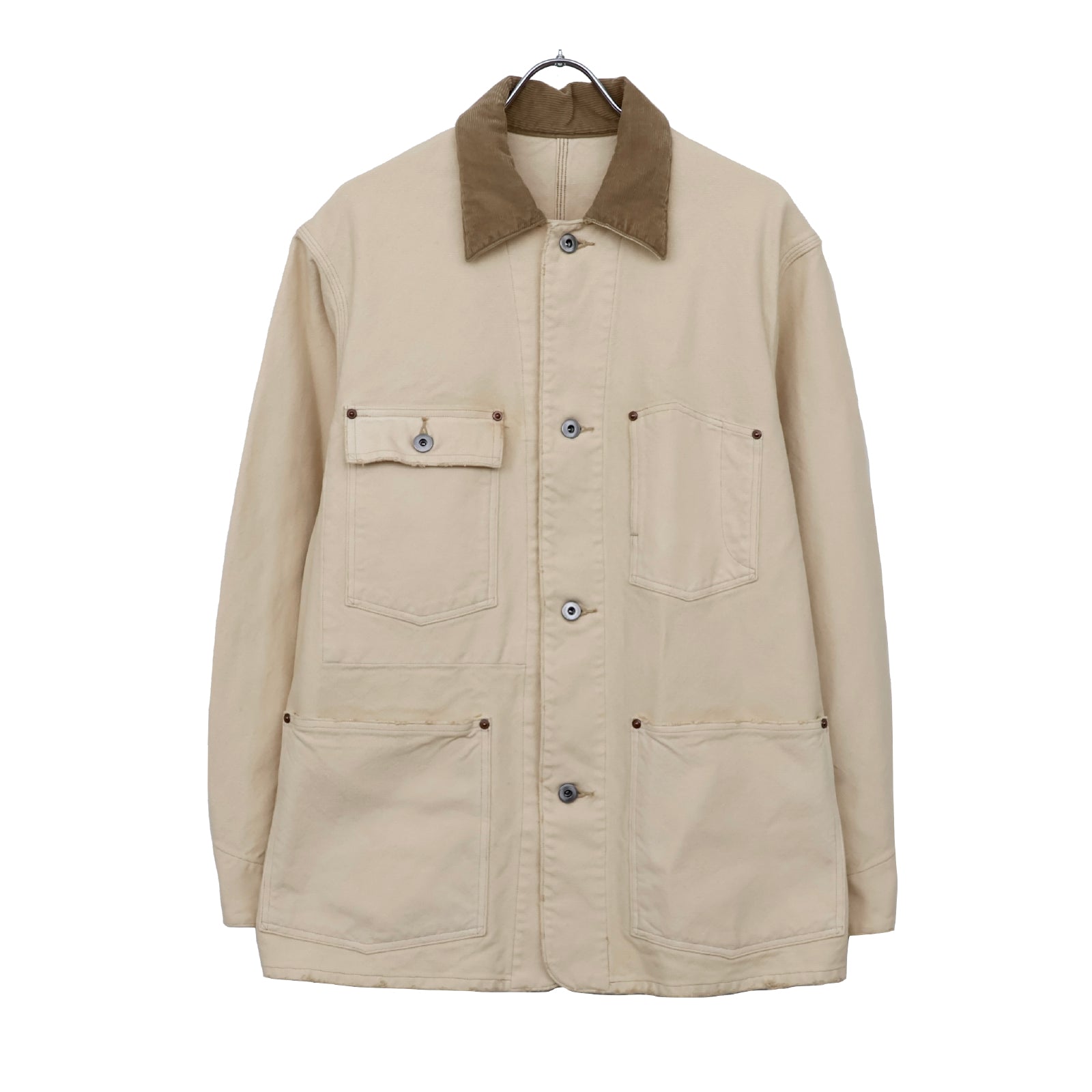 Vintage Silk Hemp Coverall Jacket