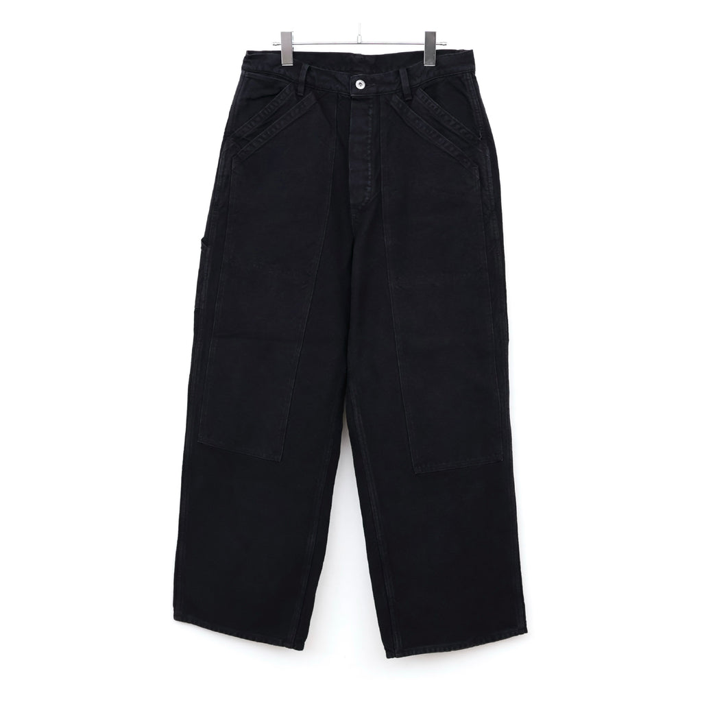 Vintage Silk Hemp Double Knee Pants