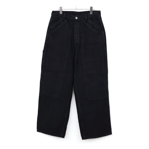 Vintage Silk Hemp Double Knee Pants