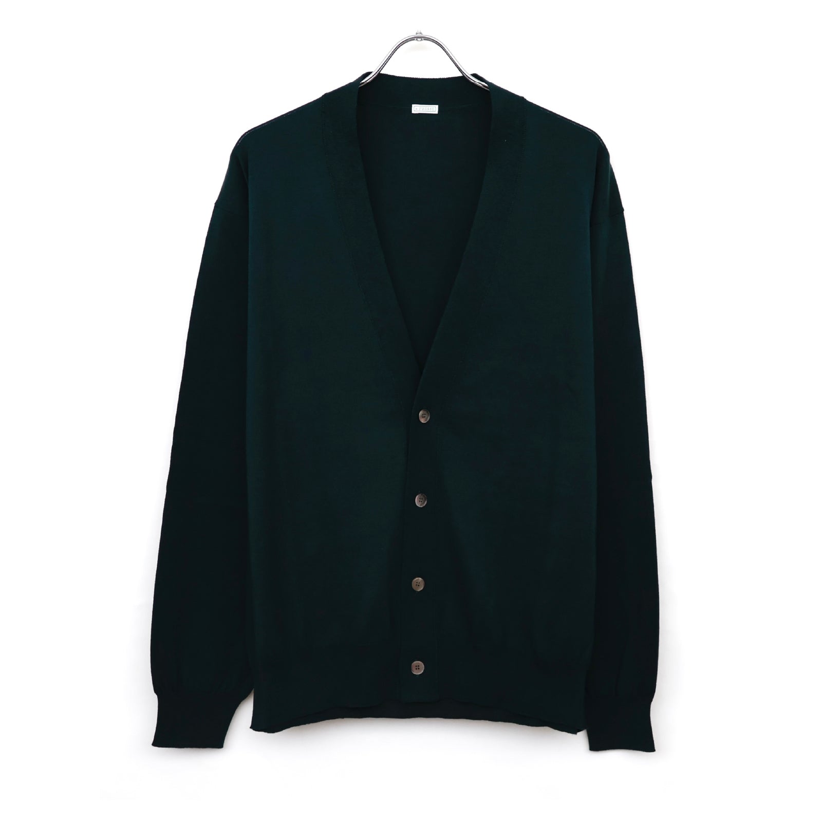 Wool Cotton High Gauge Cardigan | ref. / Web Store
