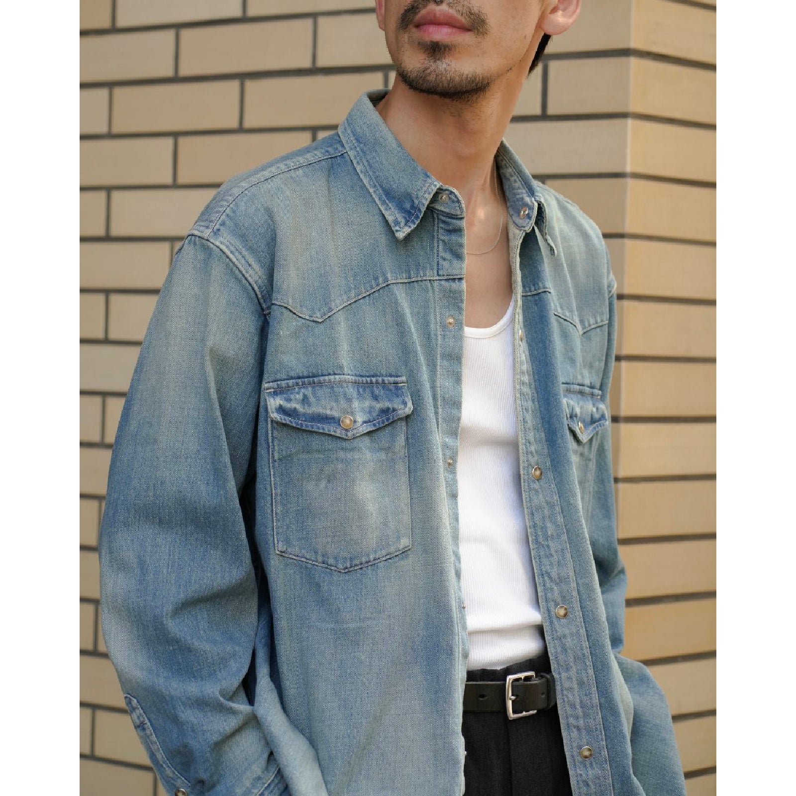 Vintage Western Denim Shirt