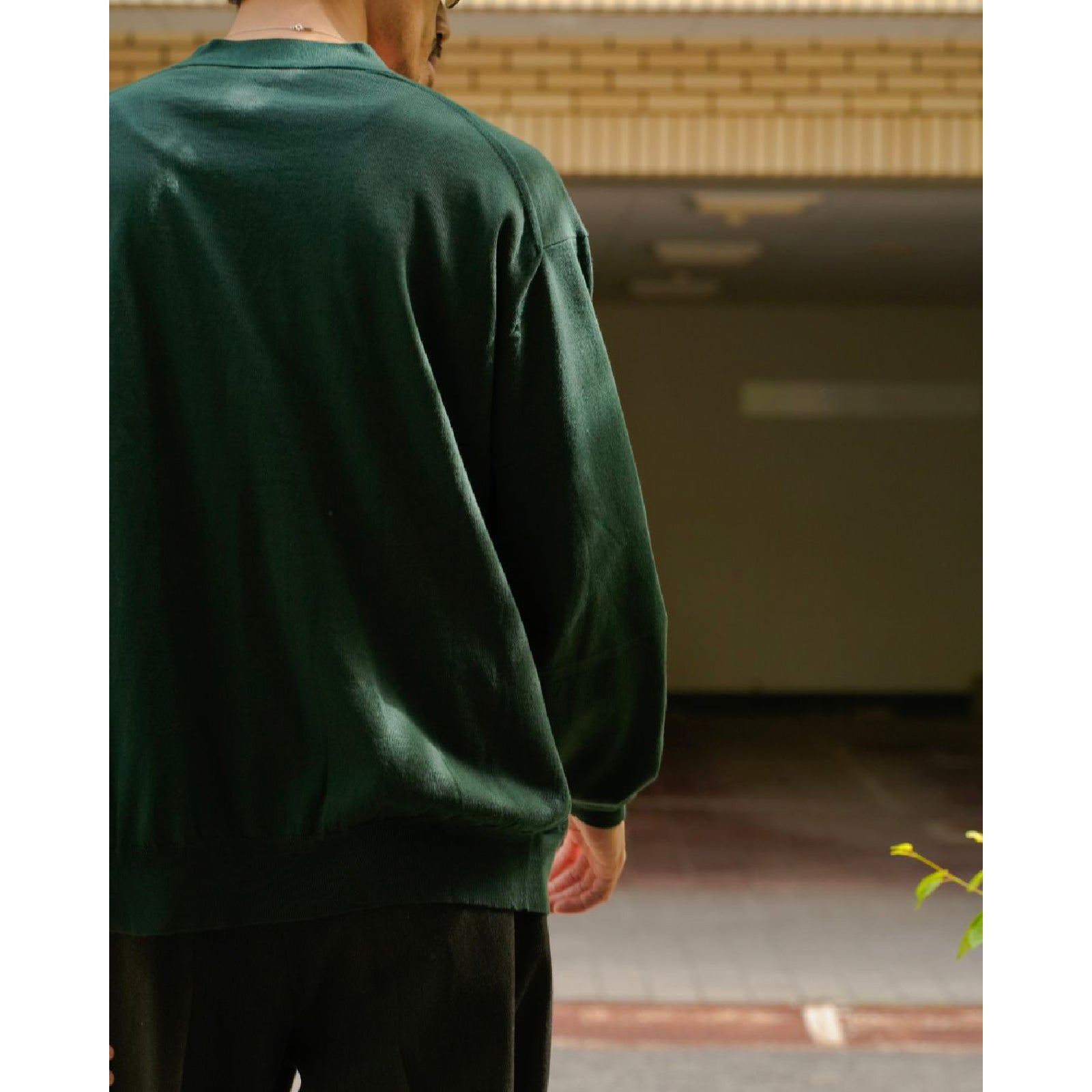 Wool Cotton High Gauge Cardigan