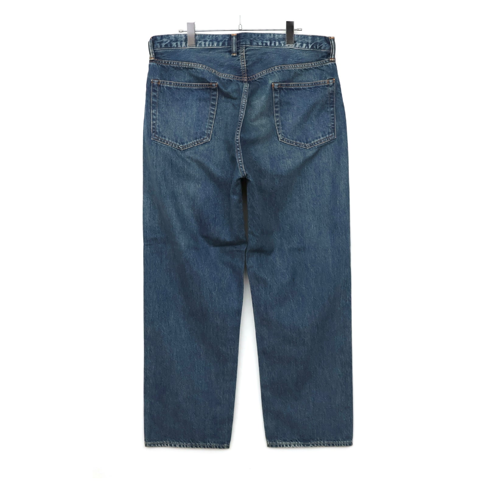 Washed Denim Wide Pants - ref. / Web Store