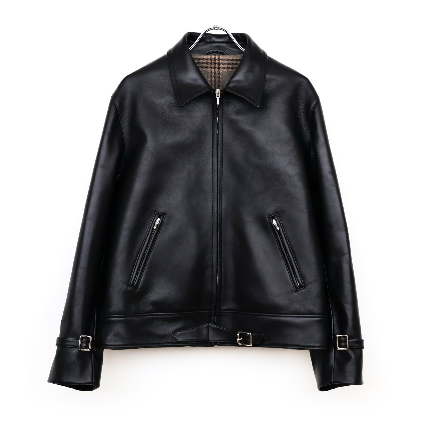 Leather French Riders Jacket