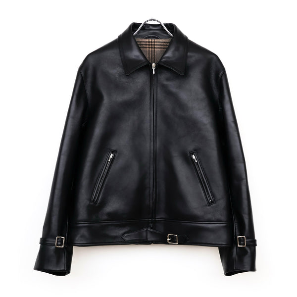 Leather French Riders Jacket