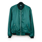 Vintage Silk Viscose Tour Jacket GREEN