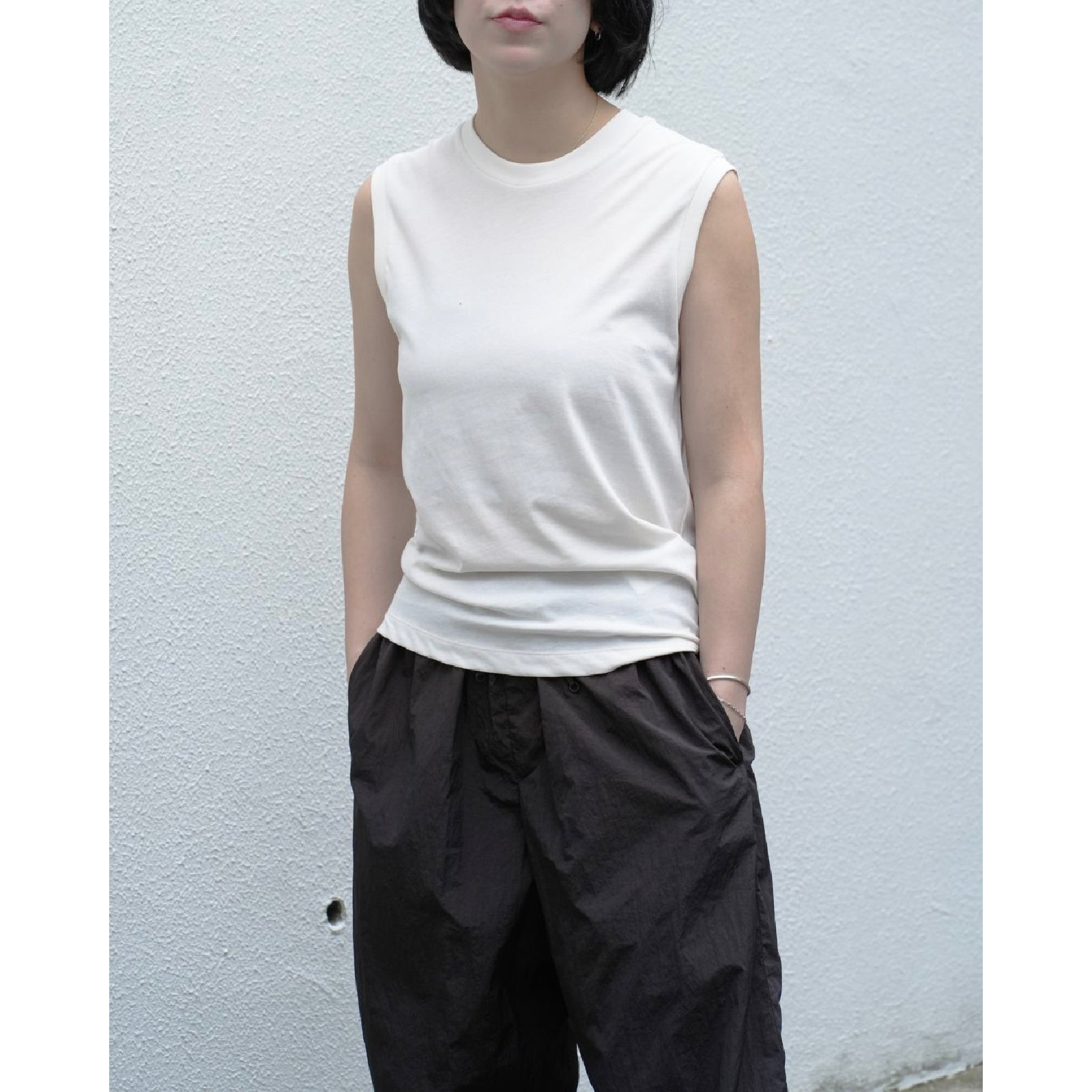 FRESCA NUBUCK REGULAR FIT TANKTOP