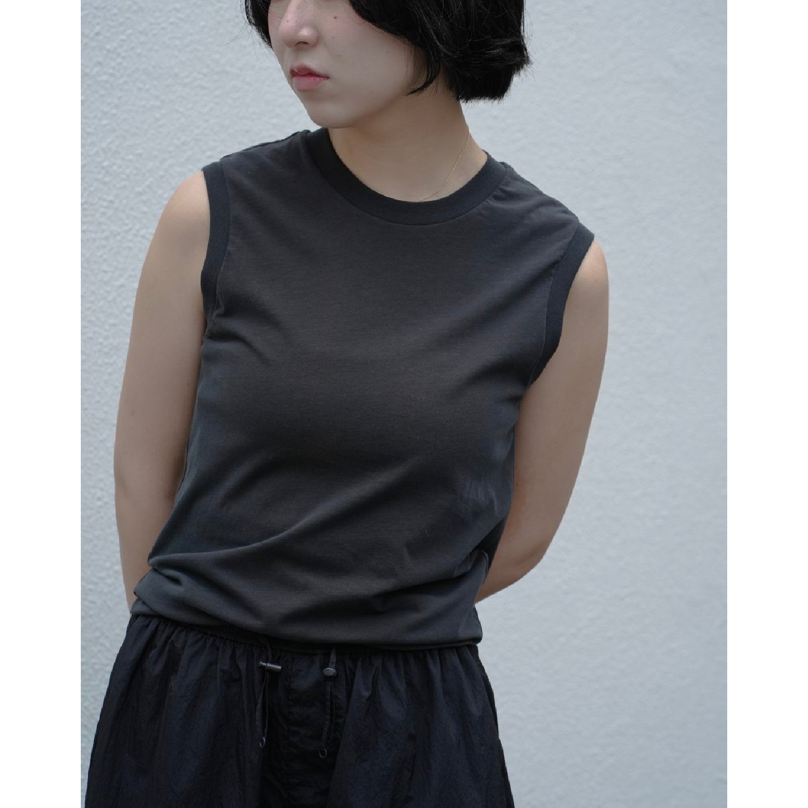 FRESCA NUBUCK REGULAR FIT TANKTOP