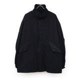 AIR WEATHER_SHORT MODS COAT BLACK