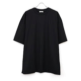 SUVIN 60/2 OVERSIZED S/S T-SHIRT BLACK