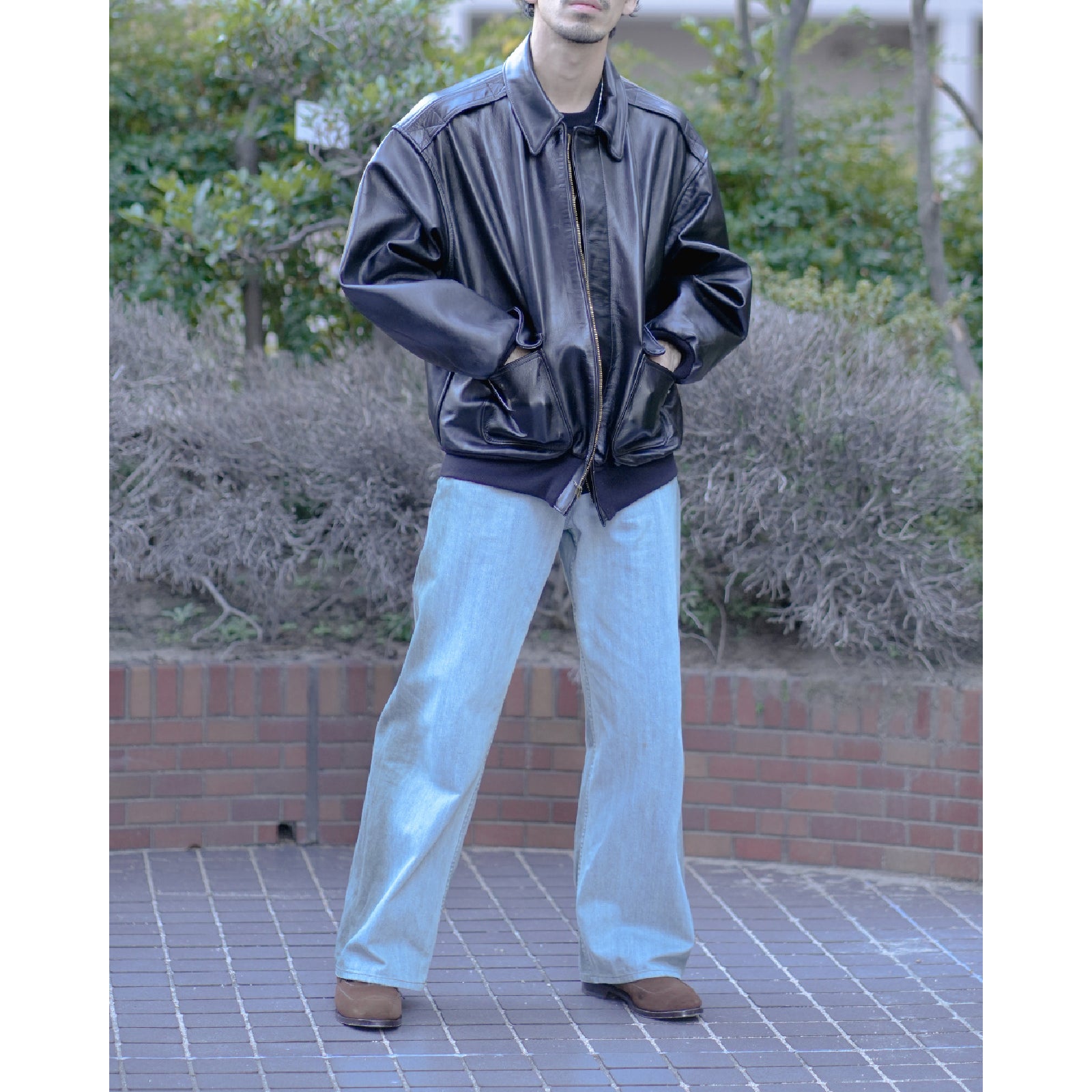モデル：175cm　着用サイズ：L