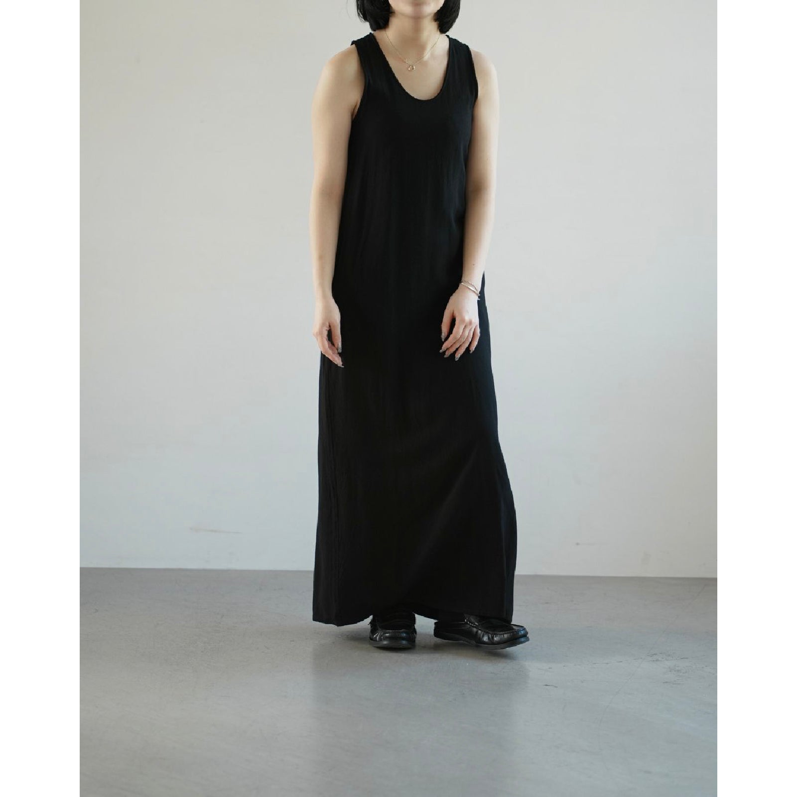 レーヨン ノースリーブワンピース(women's)