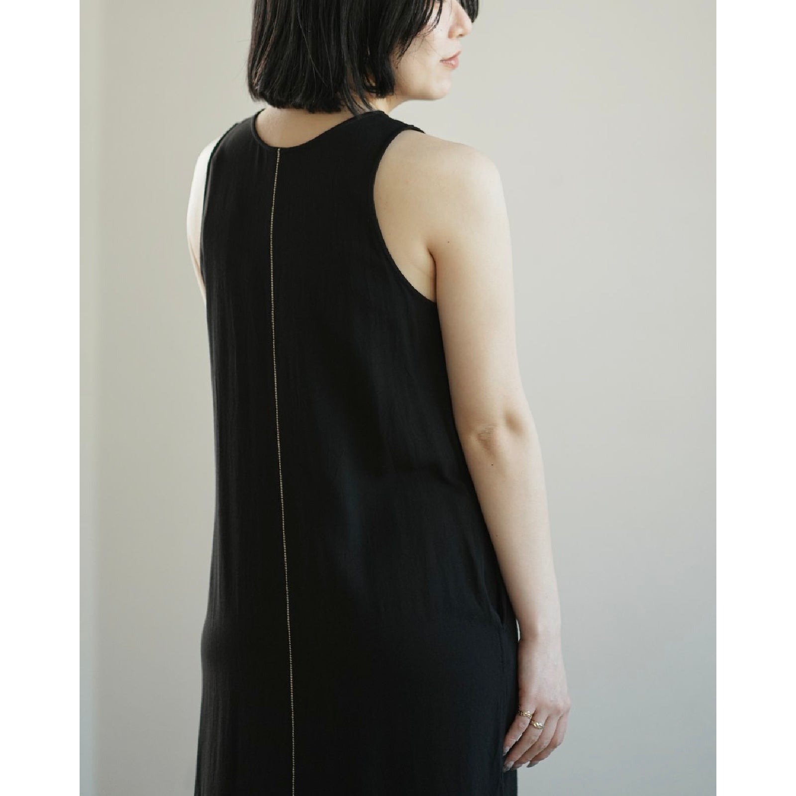 レーヨン ノースリーブワンピース(women's)