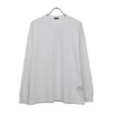 コットンジャージ 長袖Tシャツ WHITE