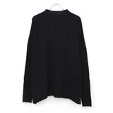 モチーフ ニット BLACK