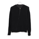8G ジップカーディガン BLACK