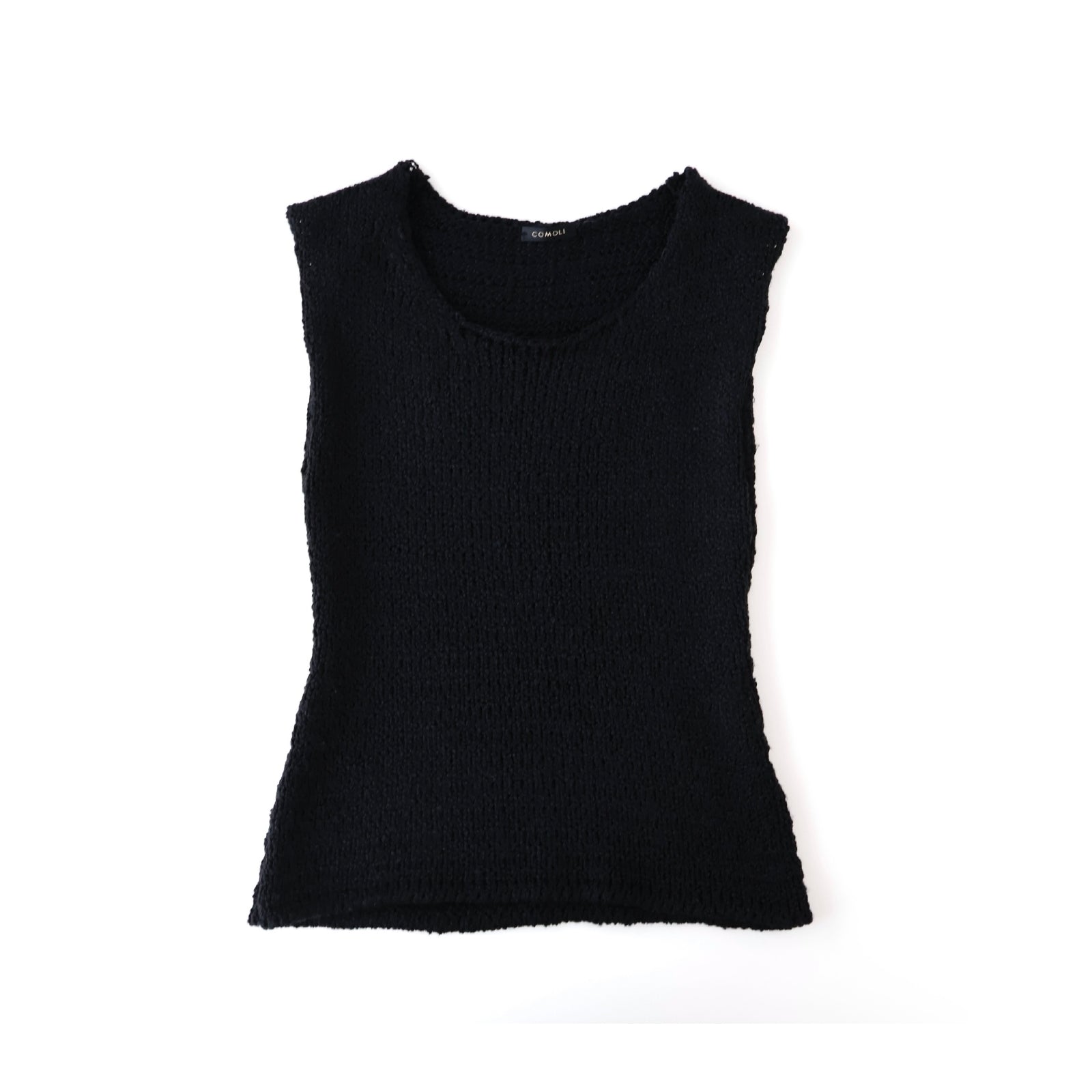 シルク ノースリーブニットトップ(women's)