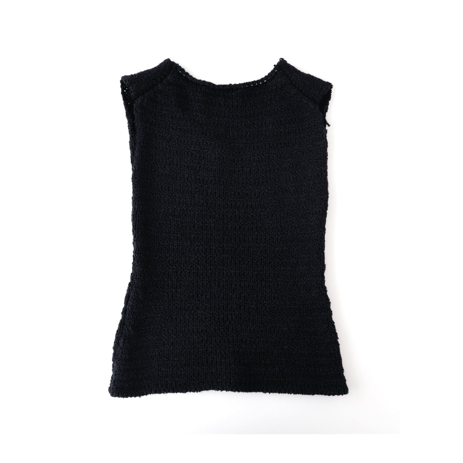 シルク ノースリーブニットトップ(women's)