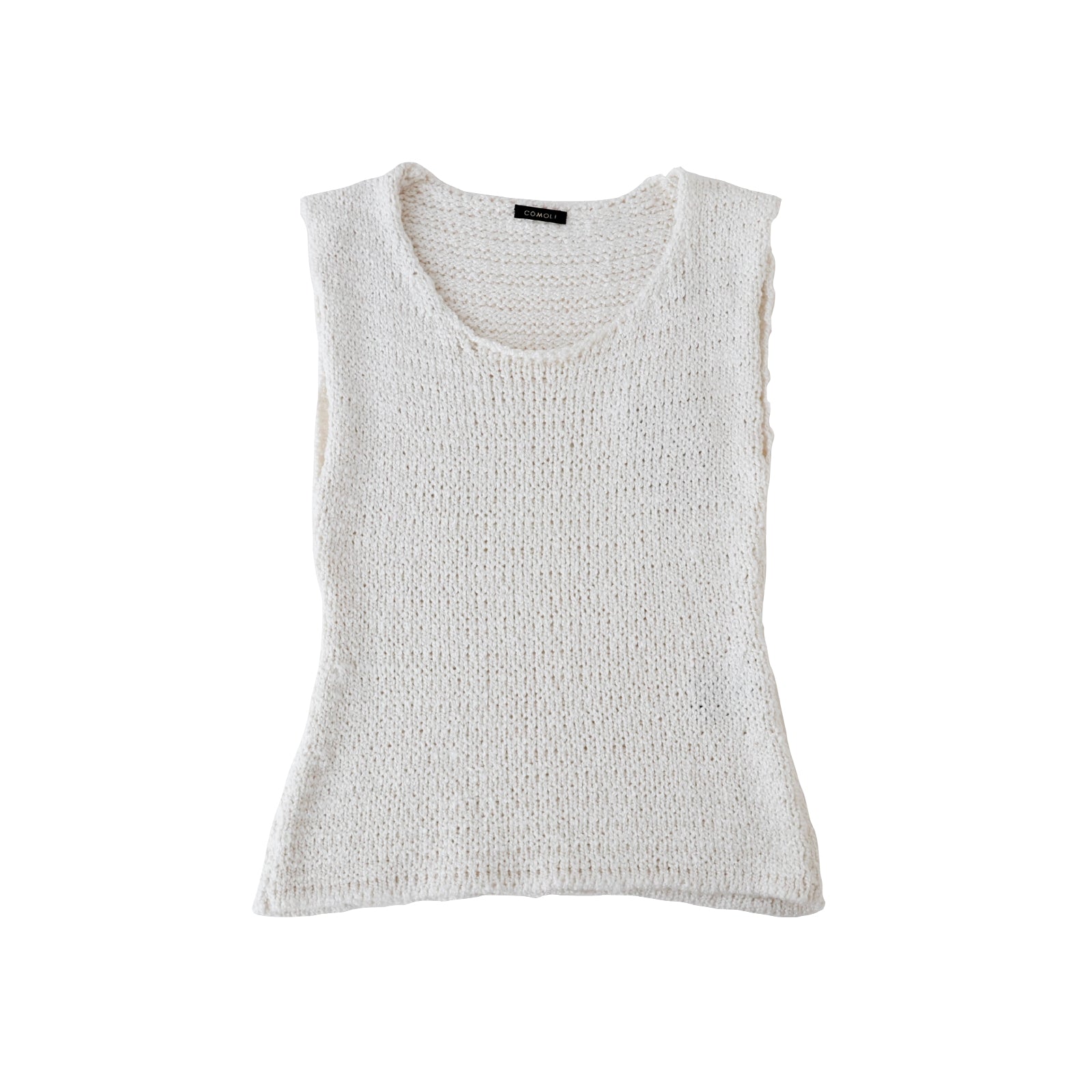 シルク ノースリーブニットトップ(women's)