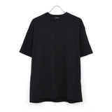 コットンジャージ 半袖Tシャツ BLACK